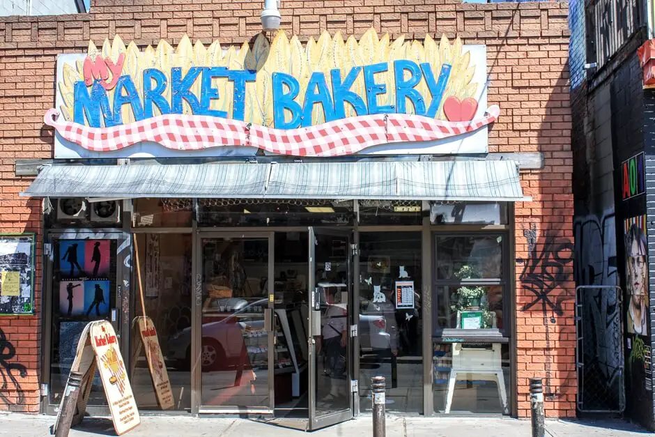 The Market Bakery at Kensington Market Toronto