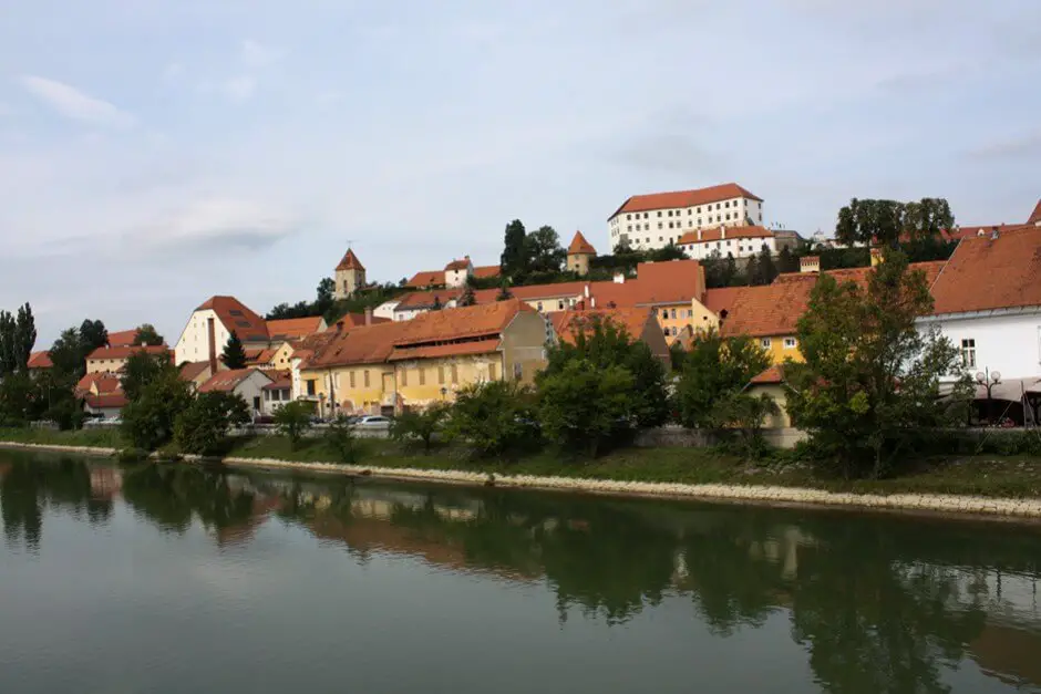 Ptuj Slovenia on the Drava