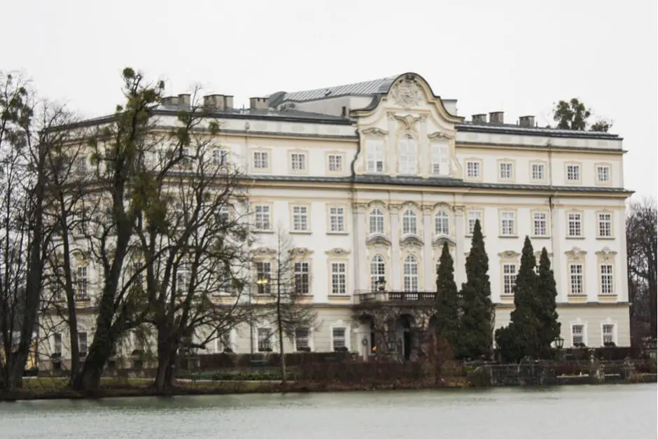 Castle Leopoldskron on the lake