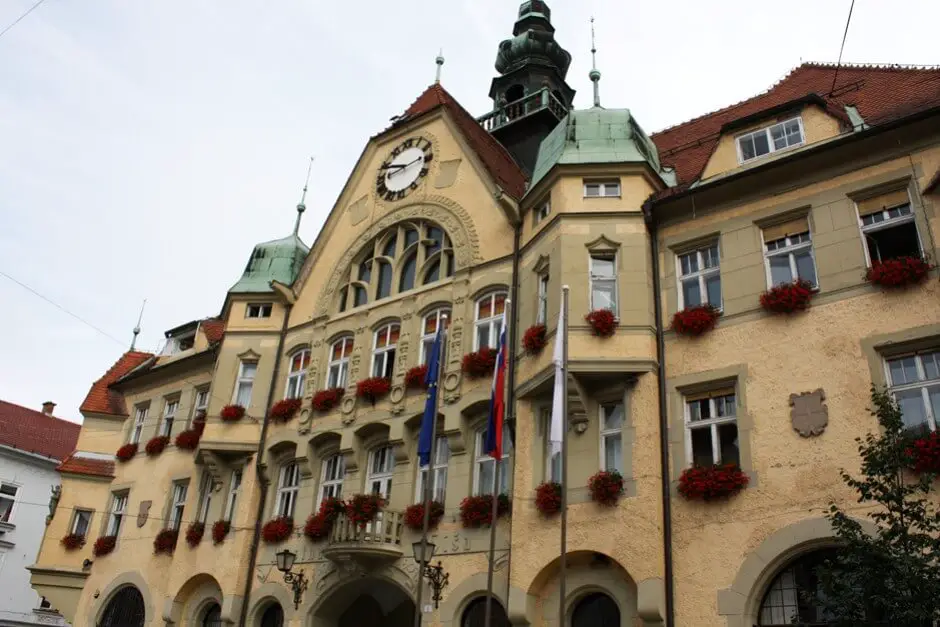 Stadtverwaltung in Ptuj Slowenien