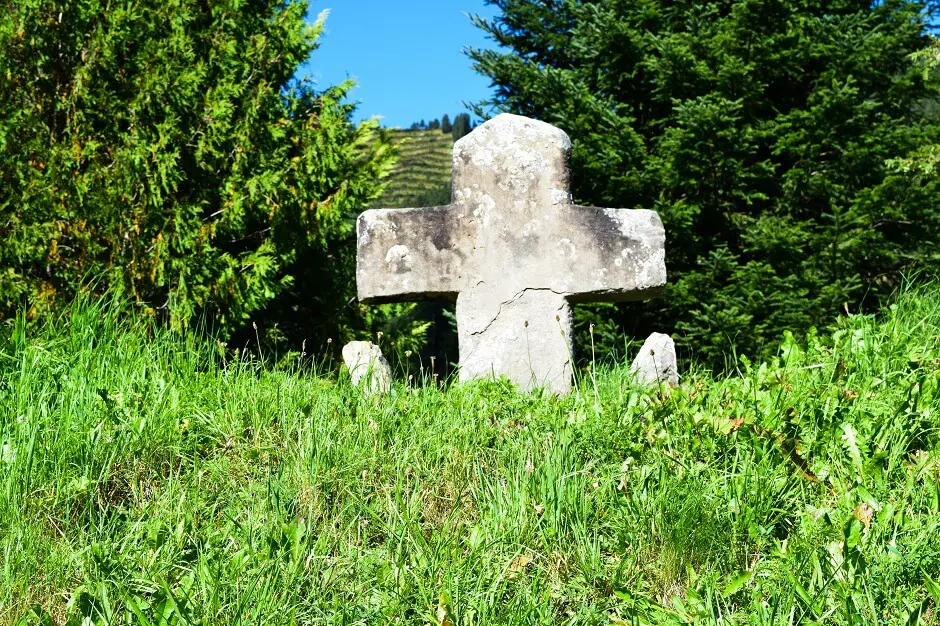 Walser Kultur - Sühnekreuz in Mittelberg