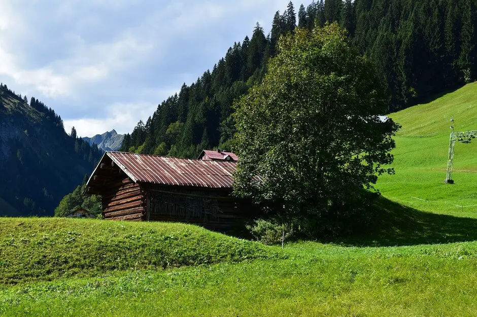 Walser Culture - Walserstall near Mittelberg