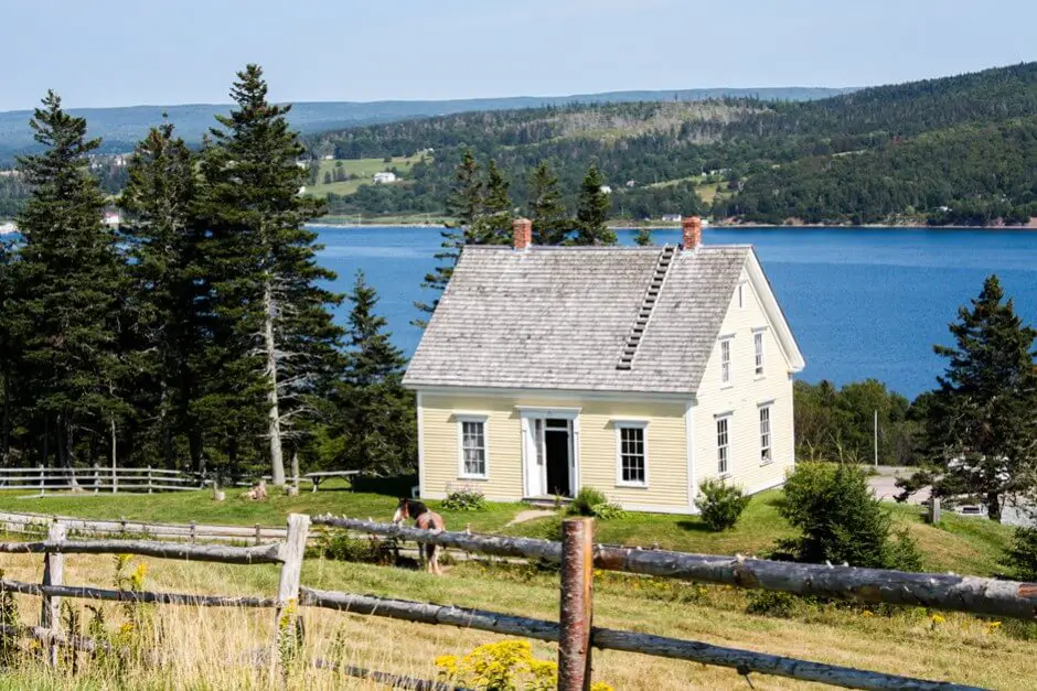That's how the Scots lived in Nova Scotia