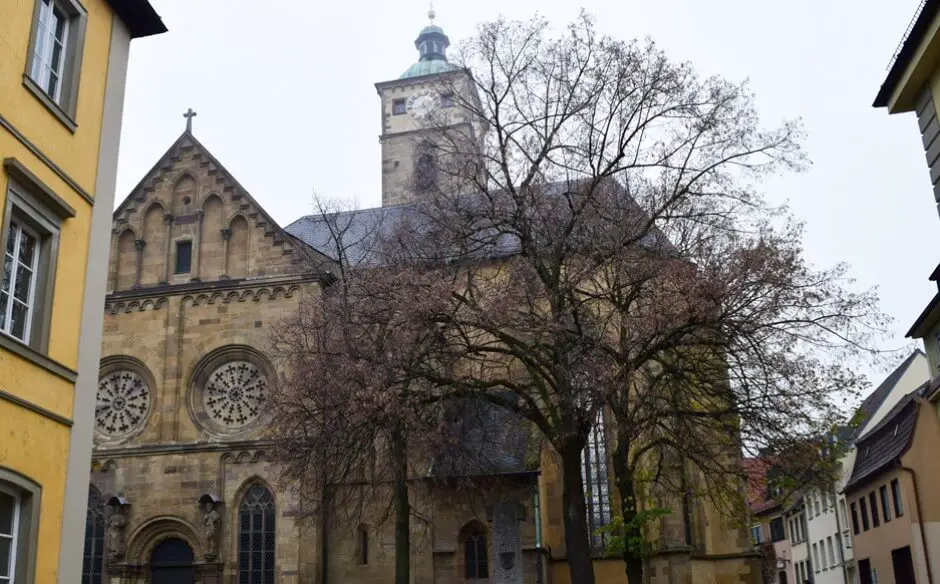 Friedrich Rückert was baptized in this church