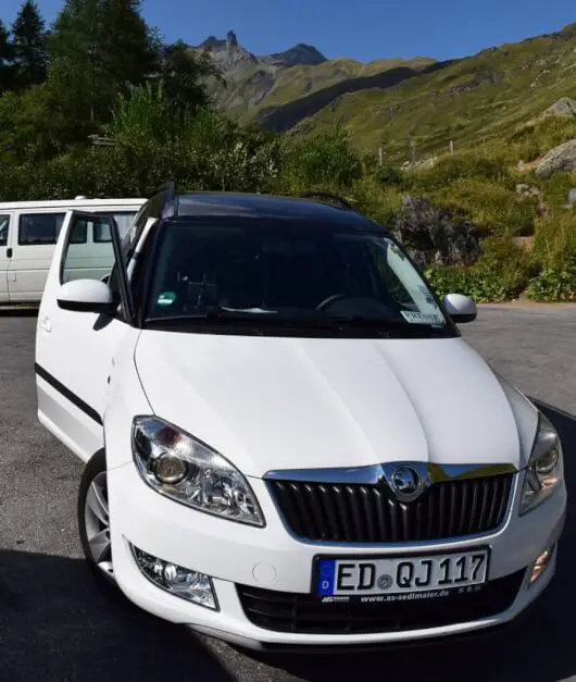 Roadster in den Hohen Tauern