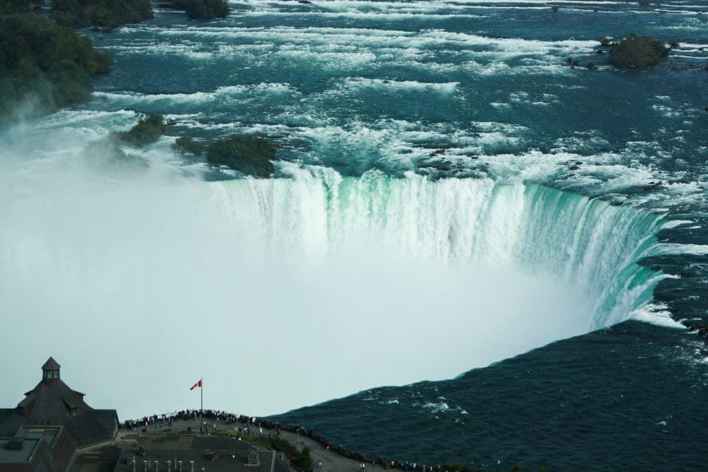 The Horseshoe Falls at Niagara Falls Eastern Canada Round trip for connoisseurs