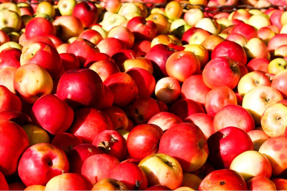 This apple farmer produces vinegar