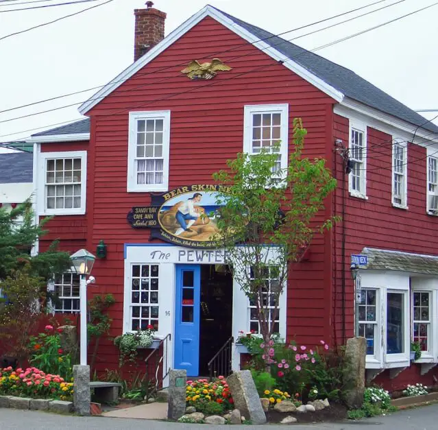 Laden am Bearskin Neck in Rockport