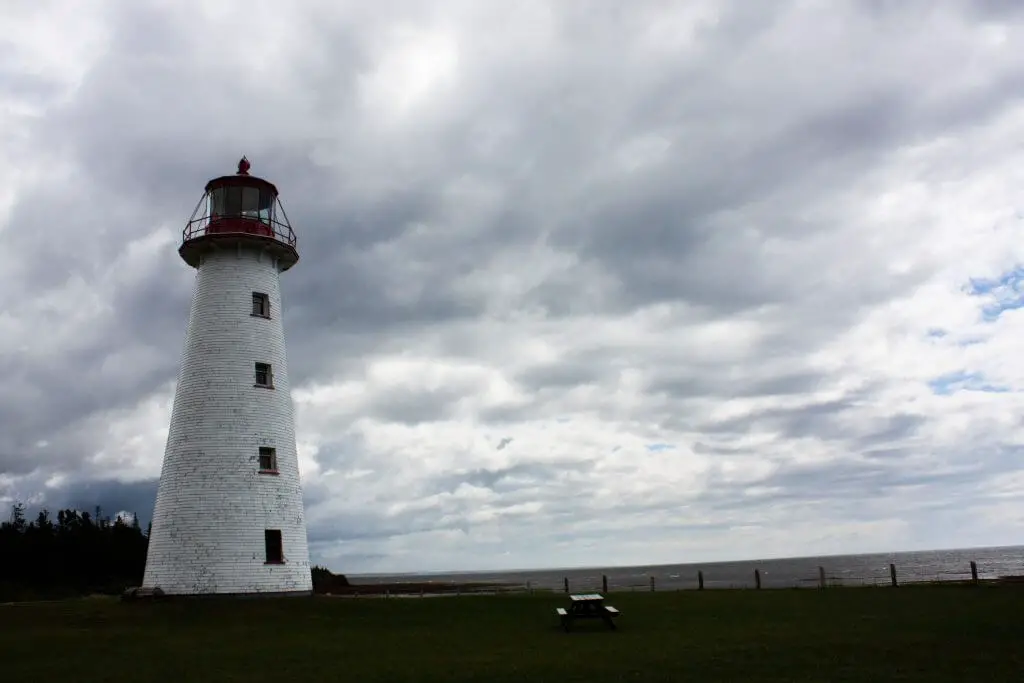 Stürmisches Wetter über Prince Edward Island