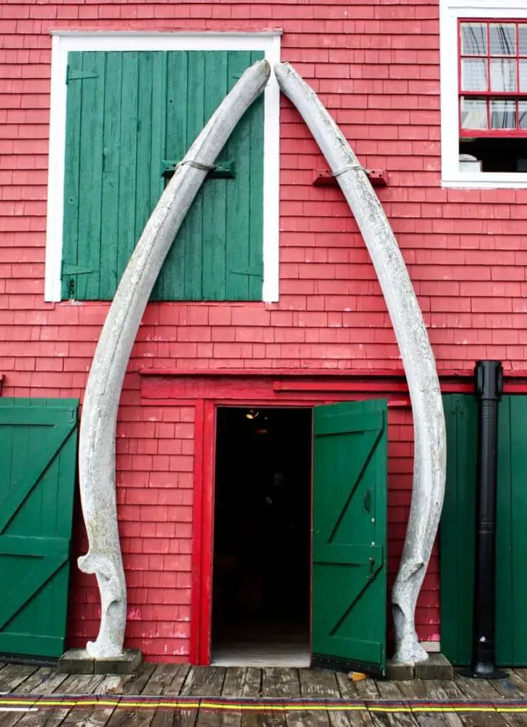 Entrance to the Maritime Museum in Lunenburg
