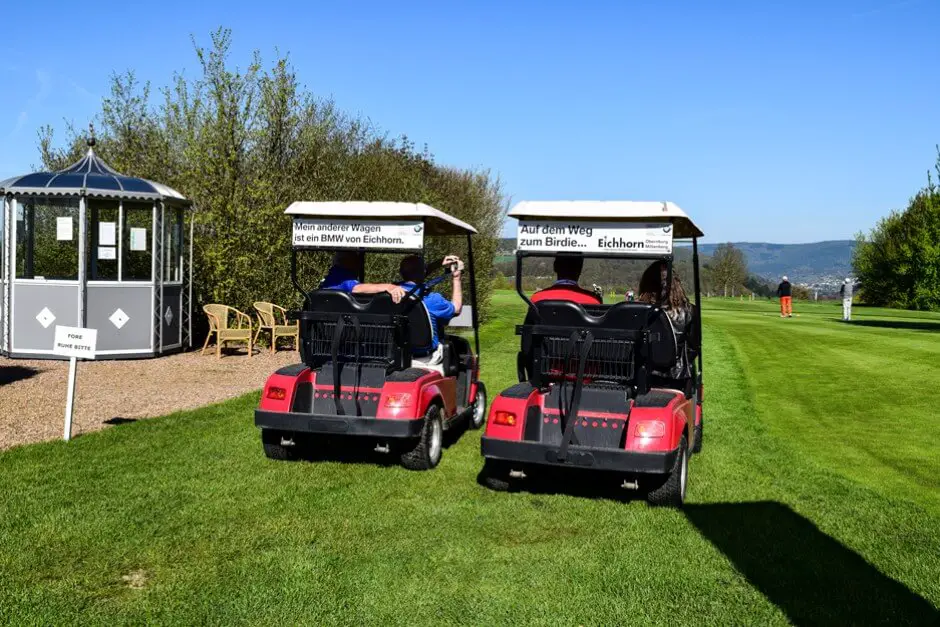 Visit the Golf Club Erftal with the Golf Cart