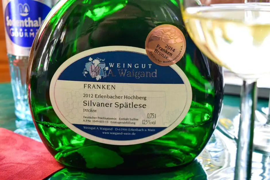 2012 Erlenbacher Hochberg Silvaner Spätlese