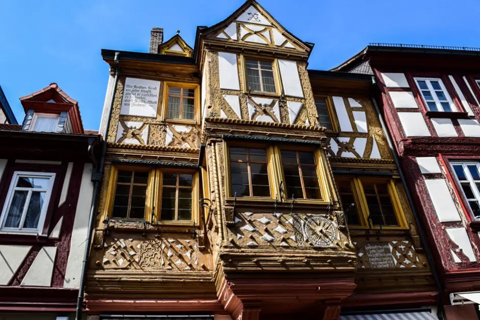 Decorative truss in Miltenberg am Main