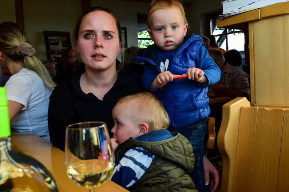 The next generation of winemakers in the winery Waigand