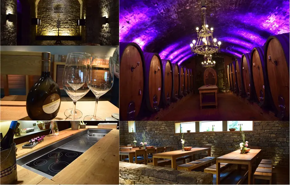 Wine cellar Sommerach in the Franconian wine region