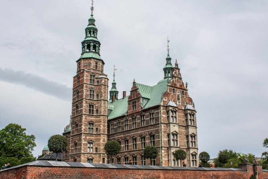 Danish crown jewels are in the castle Rosenborg
