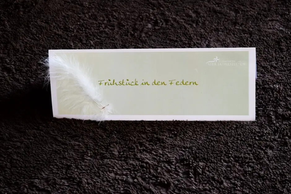 Frühstück in den Federn gefällig