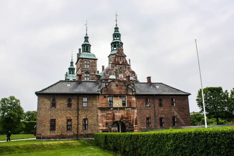 Rosenborg Castle in Copenhagen houses the Danish Crown Jewels