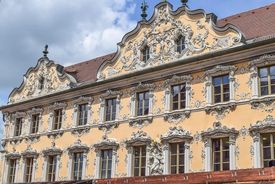 Magnificent rococo building in Würzburg Top attraction Germany