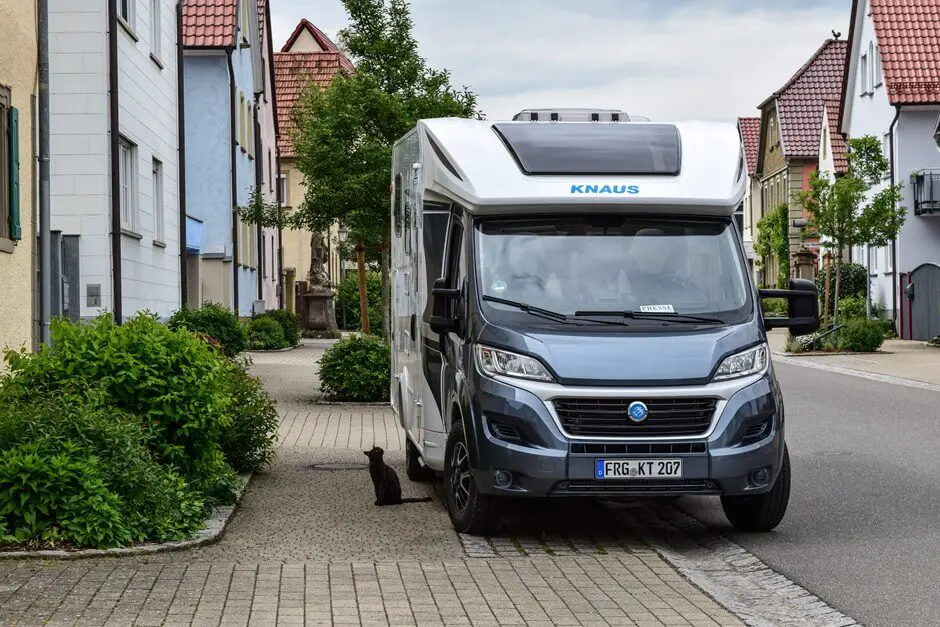 Unser Wohnmobil in Geldersheim