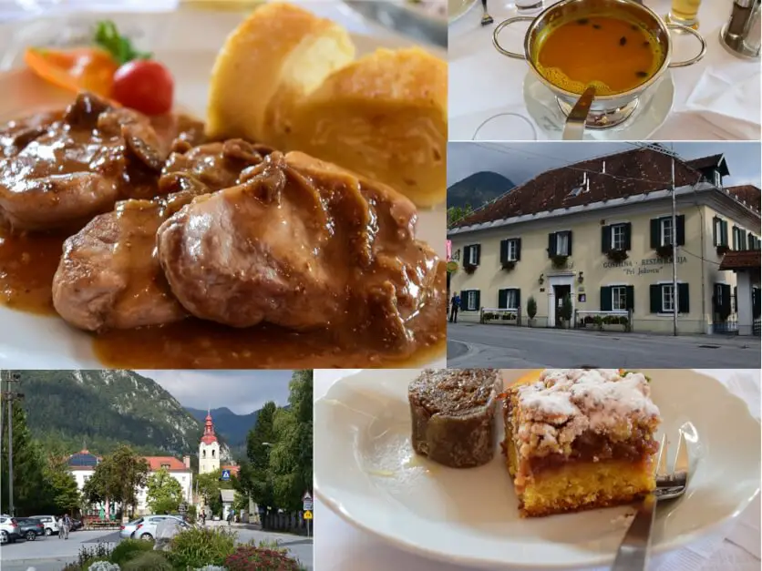 This is how Slovenian food tastes at Gostilna Avsenik in Begunje