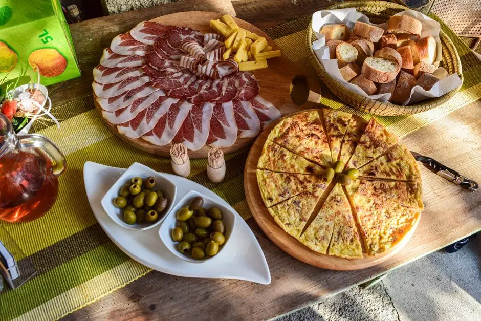 Antipasti im Weingut Zorz im Vipava Tal 