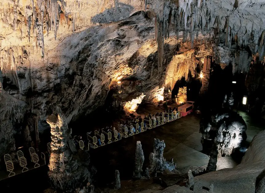By train to the Postojna Cave - sights of Slovenia