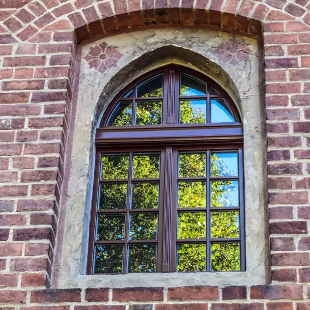 Gothic windows in the Lehnin monastery