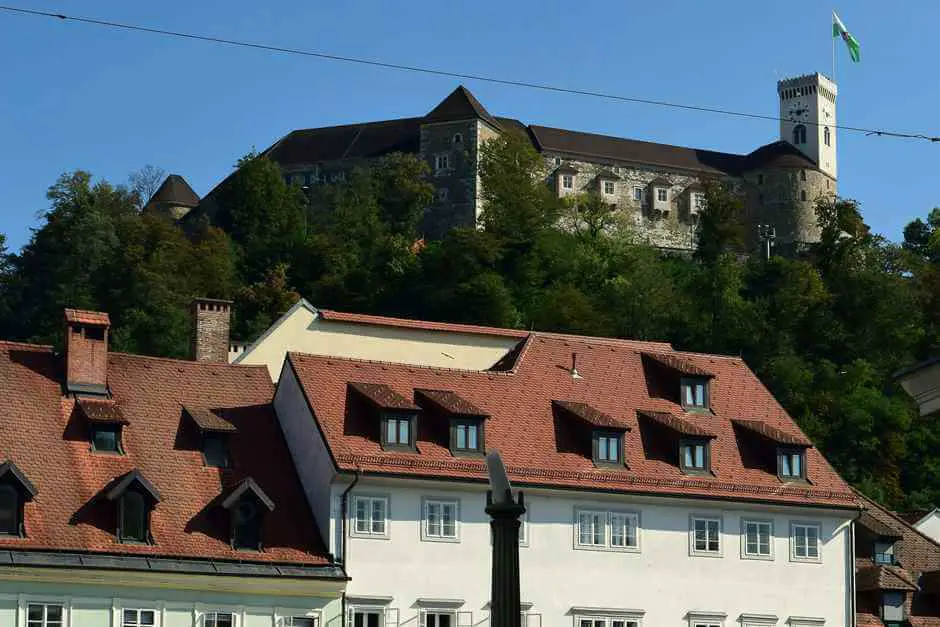 Three sights in Ljubljana