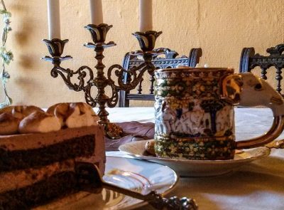 Chocolate in the Burg Café Bad Belzig
