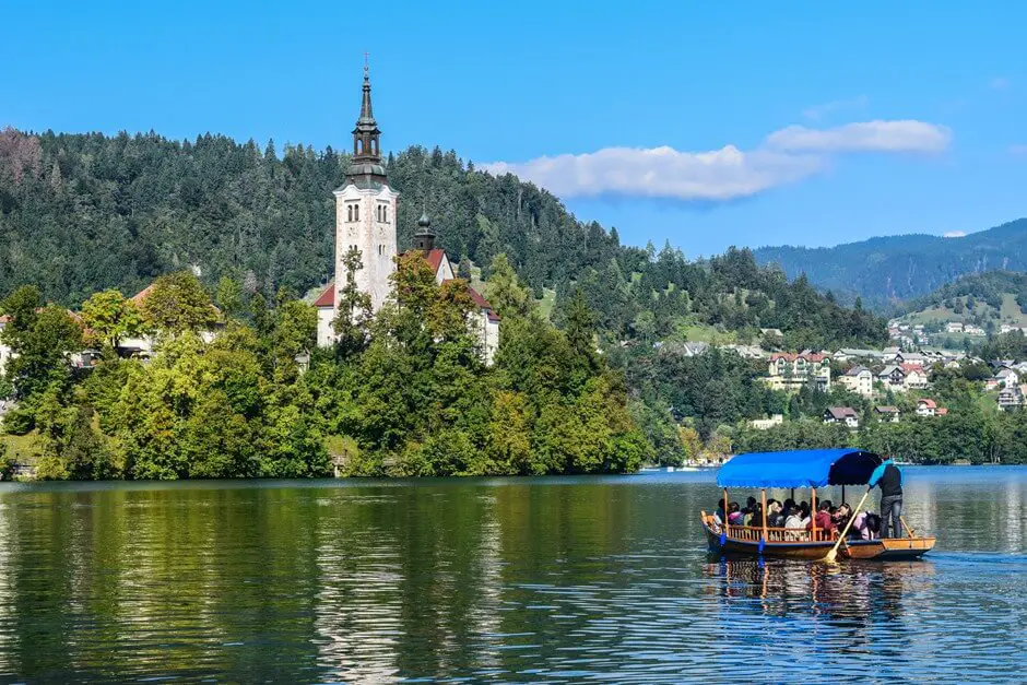 Lake Bled in Slovenia