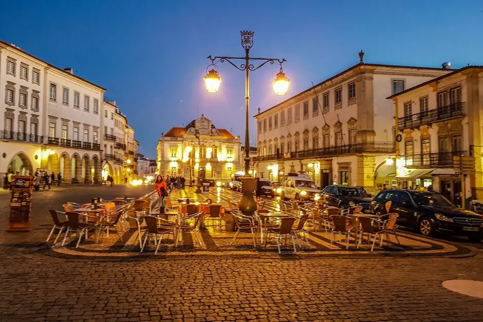 Evora - starting point for the Rota do Peixe