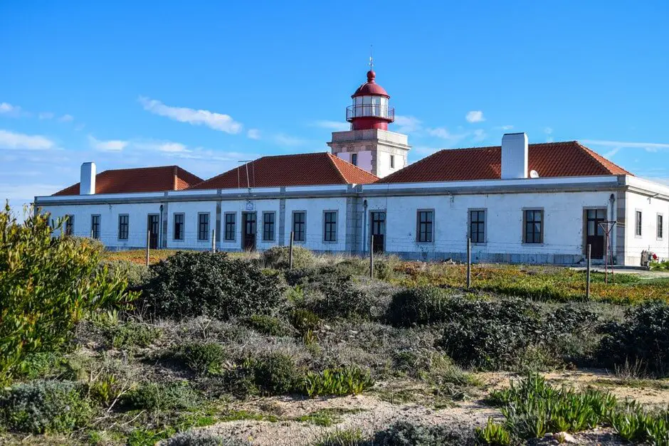 Lighthouse at Cabo Sardão on the Alentejo coast