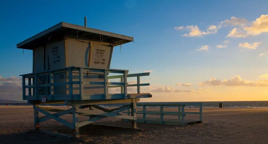 Venice Beach - einer der schönsten Strände in Kalifornien für einen Badeurlaub Kalifornien