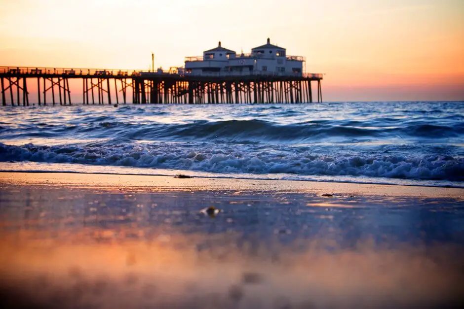 Malibu Beach - one of the most beautiful beaches in California for a beach holiday California