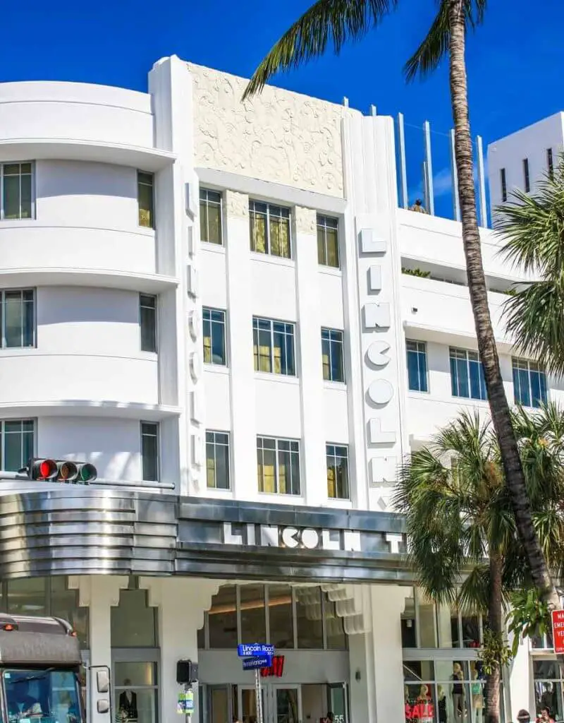 Art Deco Viertel Miami - Lincoln Theatre Miami und Beaches