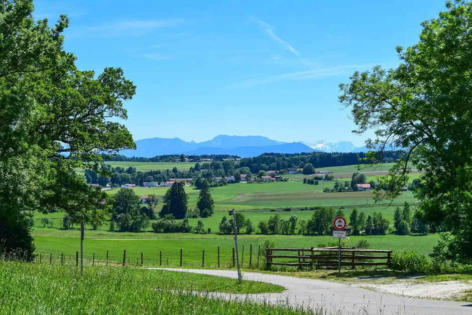 Im Rupertiwinkel bei Otting - Chiemgauer Alpen Panorama Tour