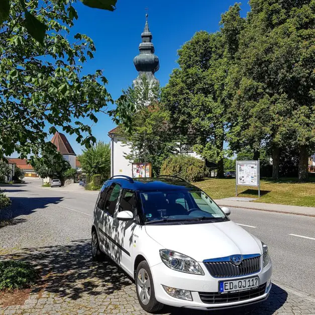 Mit dem Auto unterwegs