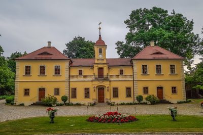 Dienstbotentrakt im Schloss Proschwitz