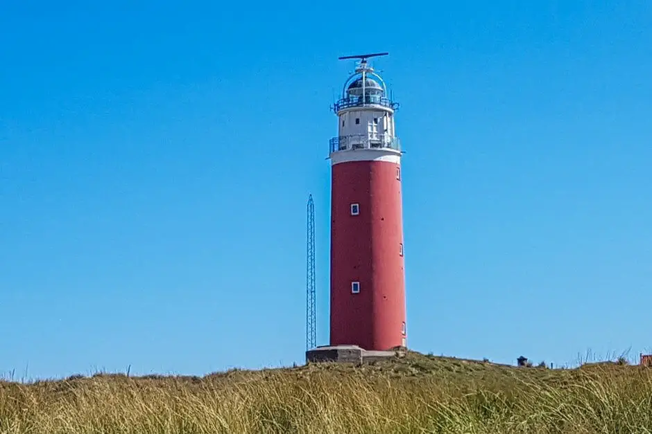 Lighthouse on the North Sea - one of the most important sights of Texel