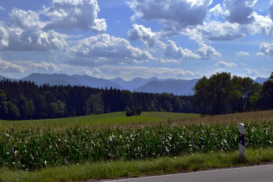 Chiemgauer Alpen im Sommer im Chiemgau