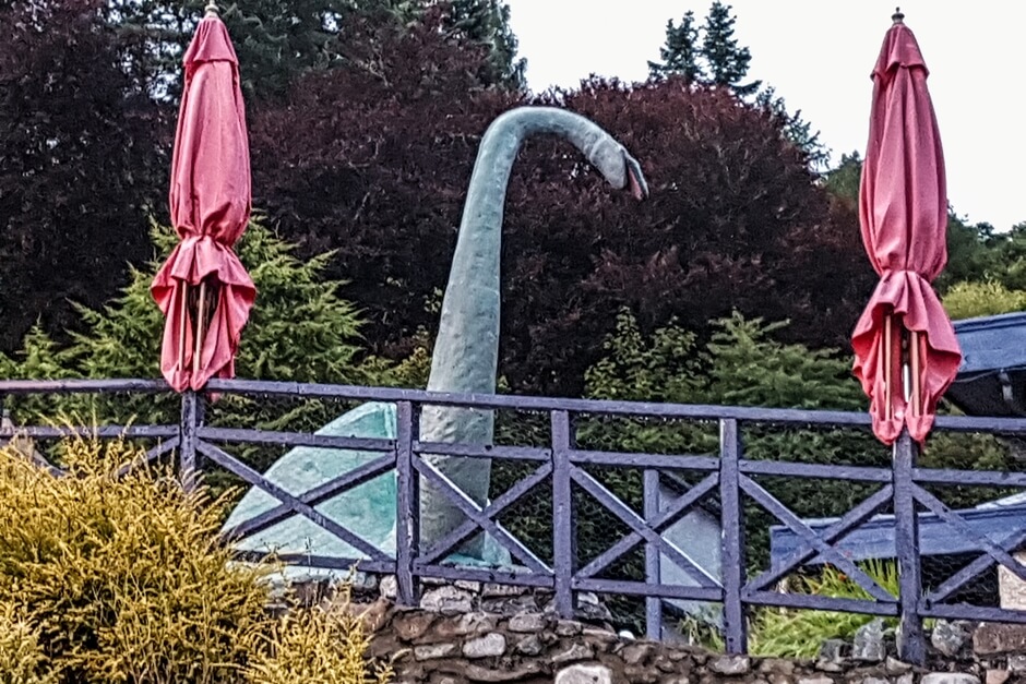 Nessie on our Loch Ness tour