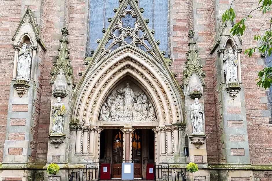 St Andrews Cathedral in Inverness Scotland