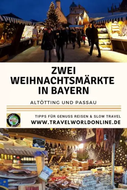 Zwei Weihnachtsmärkte in Bayern