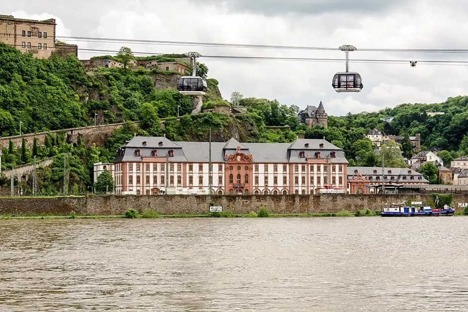 Seilbahn zur Burg Ehrenbreitstein