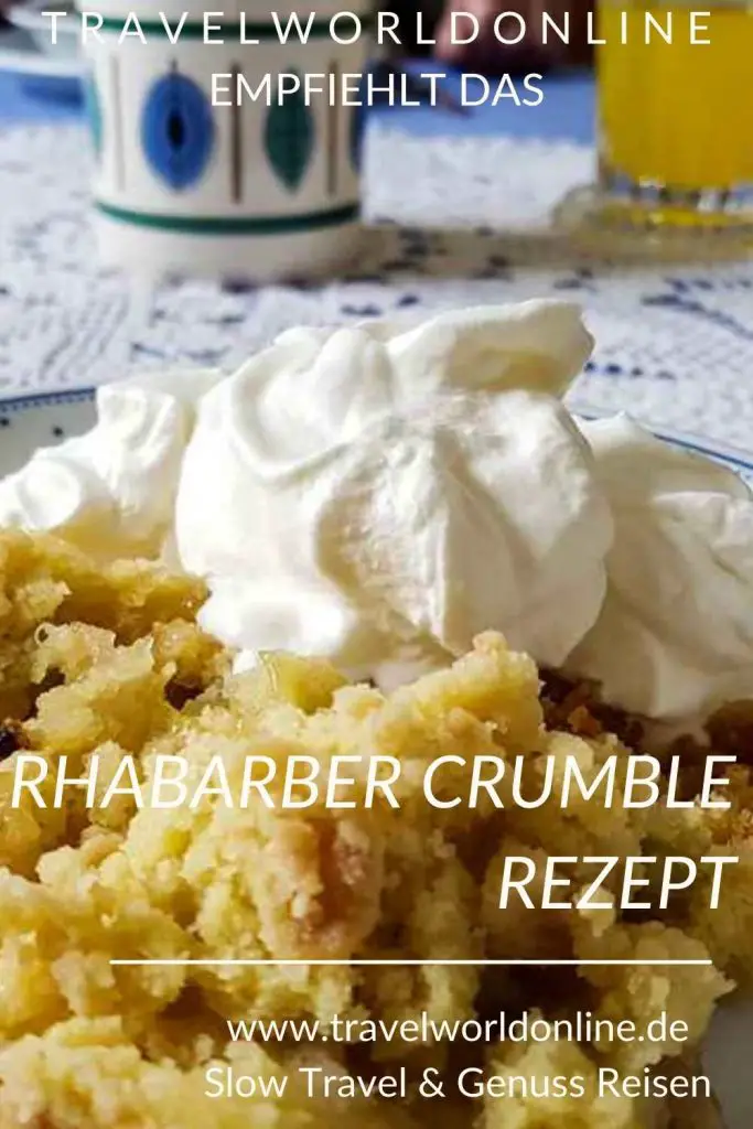 Rhubarb Crumble recipe