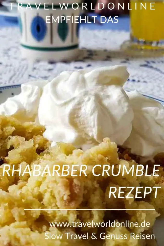 Rhabarber Crumble Rezept