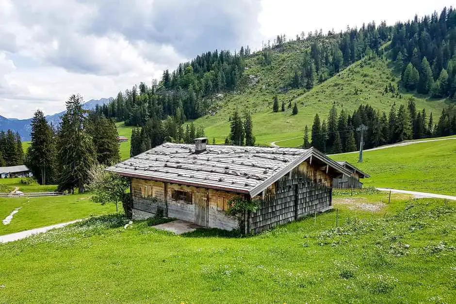 Loferer Alm Hütten