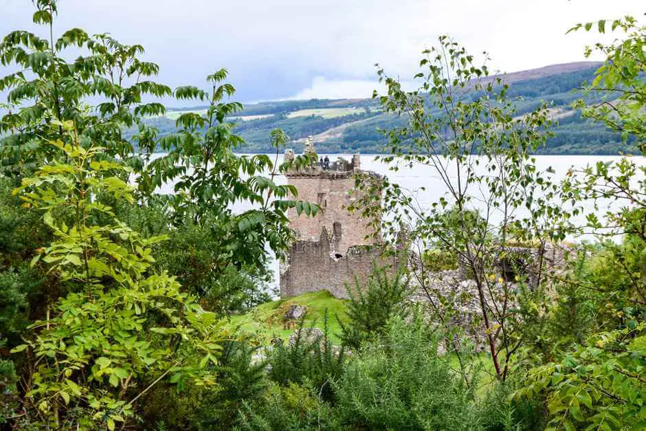 Urquardt Castle am Loch Ness Schottland Inverness Ausflüge
