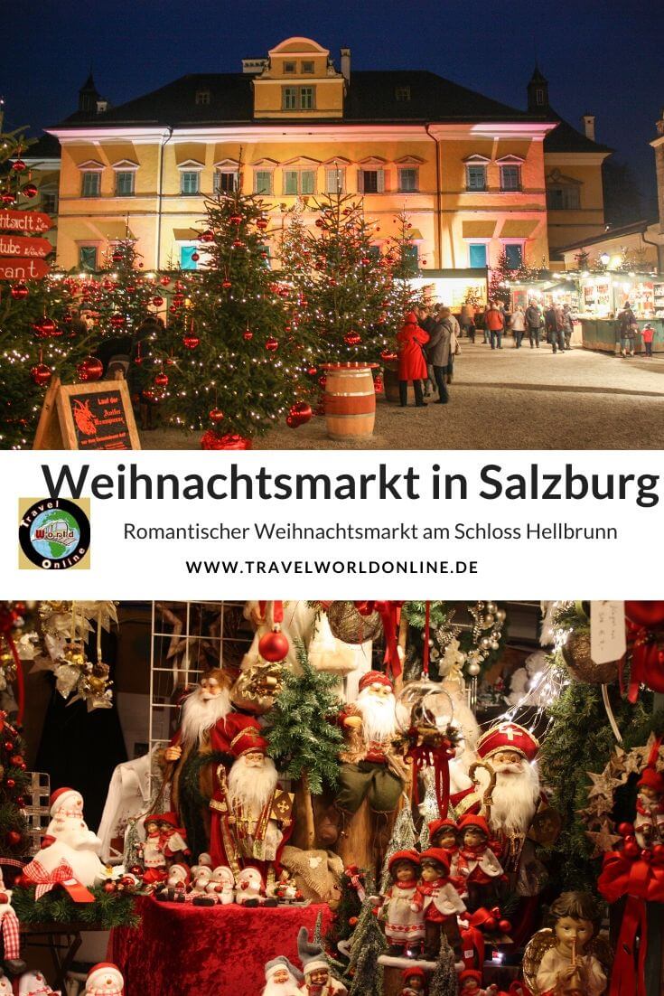 Christmas market in Salzburg Hellbrunn